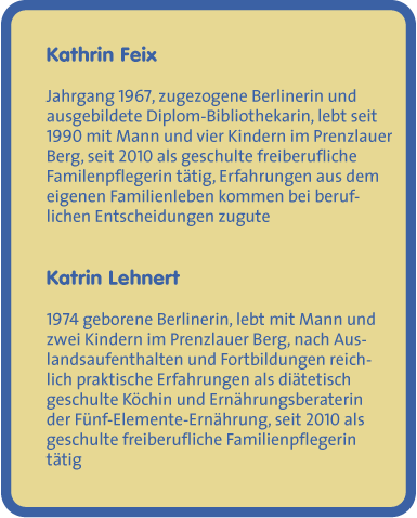 Mothers Helper - Die Familienpflegerinnen - über uns
